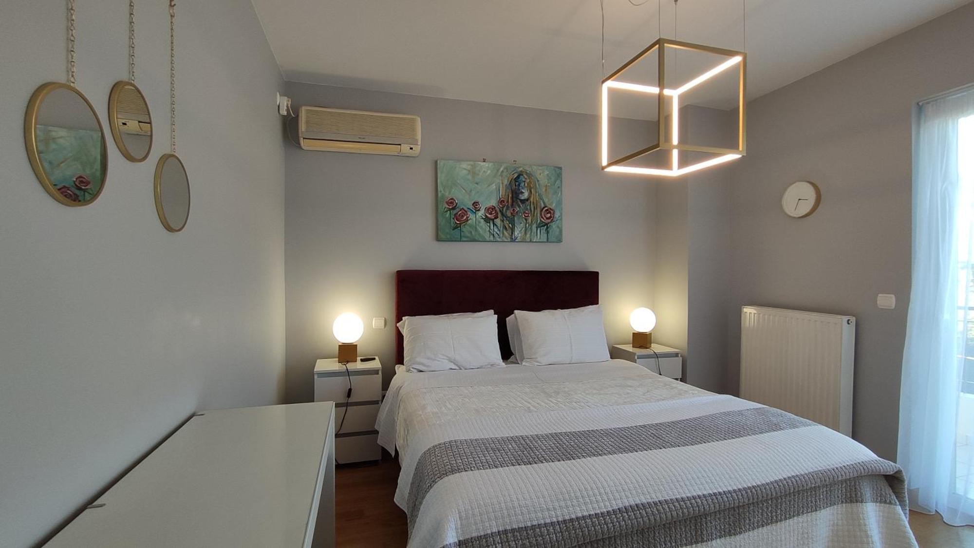 Beautiful Maisonette With A View To The Mountains And The Sea Agia Marina  Exterior photo